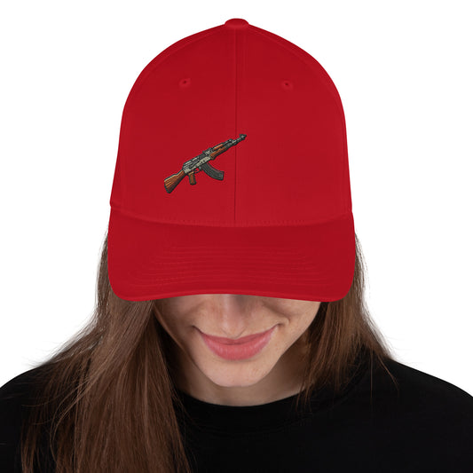 Big Ak Red Structured Twill Cap
