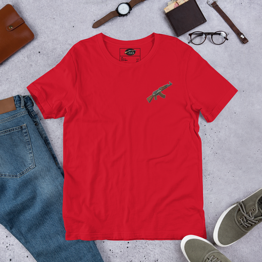 AK Red Unisex t-shirt